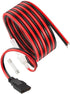 WoTravelPaL CB Radio Power Cord 3-Pin 2-Wire, Heavy-Duty 16AWG 1.5M Fused Power Cable