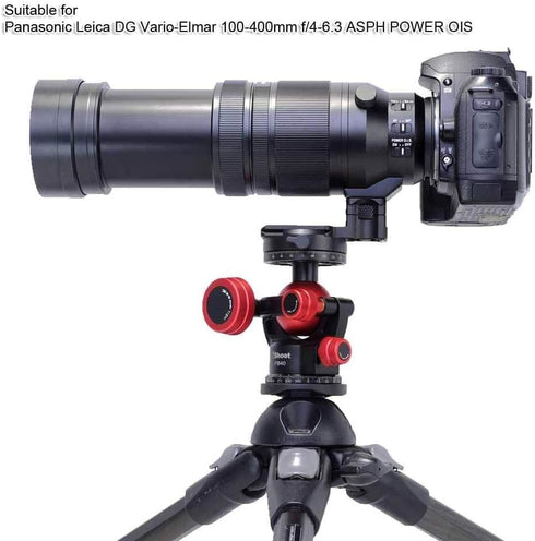 Lens Collar Stand Replacement Foot, Tripod Mount Ring Base for Panasonic Leica DG Vario-Elmar 100-400mm