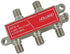 4-Way HD RF Cable TV Splitter, 2150 MHz