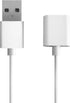 TechMatte Charging Adapter - Electronic Cable for Apple Pencil 1st Generation, Male to Female Connector (White-3 Feet)