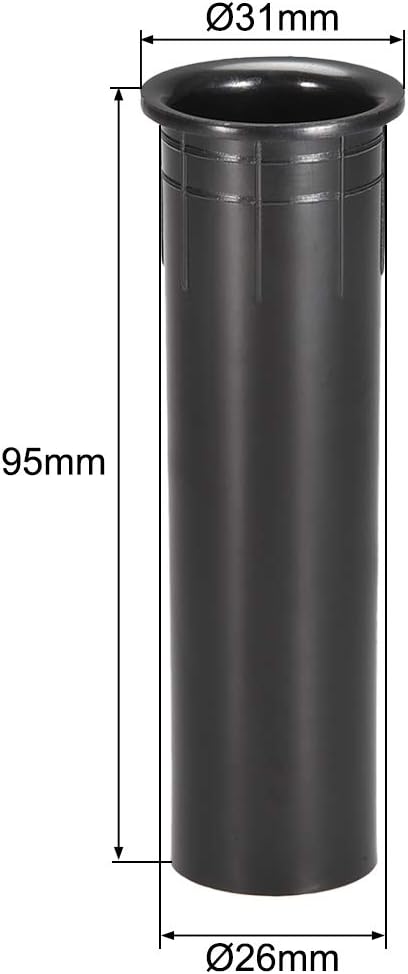uxcell 26mm x 95mm Speaker Port Tube Subwoofer Bass Reflex Tube Bass Woofer Box 2pcs