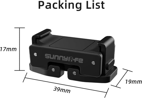 Foldable Quick-Release Extension Adapter for DJI Osmo Pocket 3, Magnetic Suction Quick Release Board Expansion Base