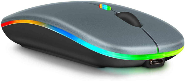 UrbanX Bluetooth Rechargeable Mouse for ASUS VivoBook Thin&Light Laptop, Wireless Mouse for Laptop/PC/Mac/iPad