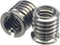 Stainless Steel 1/4"-20 Female to 3/8"-16 Male Convert Screw Adapter, 2 Pieces, 10.5mm Height