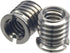 Stainless Steel 1/4"-20 Female to 3/8"-16 Male Convert Screw Adapter, 2 Pieces, 10.5mm Height