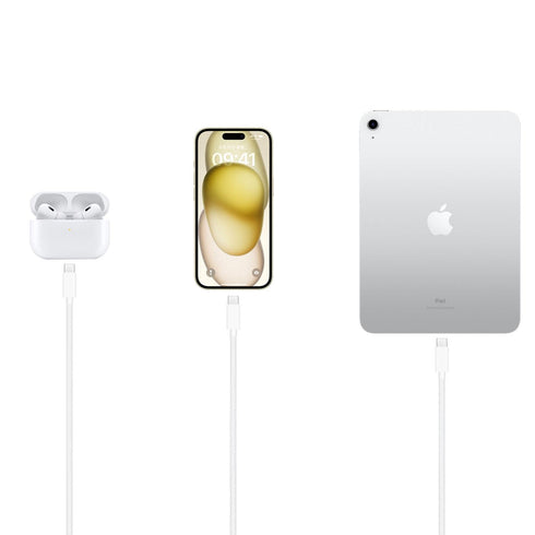 iPhone 15 USB A to USB C Woven Cable for Apple iPhone 15, 15 Pro Max, 15 Plus, iPad 10th Gen, iPad Pro 12.9/11, iPad Air 5th/ 4th Gen, Mini 6th Type-c Charger Cord, Car Play Braided Charging Cable