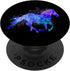 Cute Horse Purple Watercolor Design PopSockets Standard PopGrip for Horse Lovers