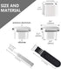 USB C Anti Dust Plugs Type C Charging Port Cover 5 Pack, Charger Protector Cap with Cleaning Brush Compatible with