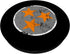 Retro TN Flag Distressed Gray & Orange Tennessee State Flag PopSockets Swappable PopGrip