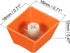 PATIKIL Mechanical Keyboard Keycaps, Universal Keycaps ABS Keyboard Replacement Accessories Symbol Translucent for 68/84/87/104 Keys, Orange by PATIKIL