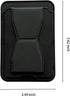 Generic 3-in-1 17/16/15/14/13/12 3 Slim Phone Wallet with Stand & Grip Adhesive Leather Card Holder, RFID Blocking