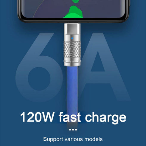 chenyang USB C to C Cable, 2.0M USB 2.0 Type C Male to Male Ultra Soft 120W Power Fast Charge Data Transfer Cable with