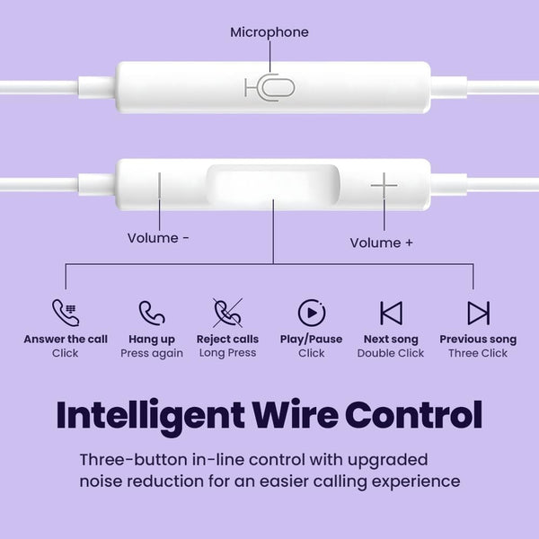 MFI Certified 2 Pack Wired Earbuds with USB C, Microphone, Volume Control, Noise Isolating for iPhone 15 & Samsung S23