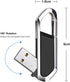 64GB USB Flash Drive - Portable Metal Thumb Drive with Keychain, USB 2.0 Memory Stick for External Data Storage