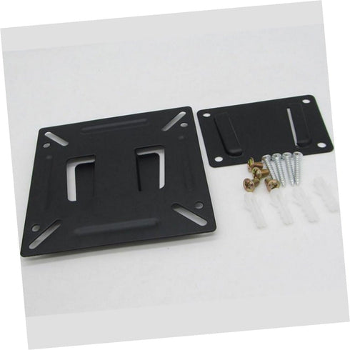 Luxshiny 14-24 Inch 3pcs Pack, LCD Tv Wall Mount Bracket Metal Fixed Monitor Holder for Home Office with Compatible