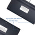 Super Mini Wired Keyboard MCSaite Full Size 78 Keys Keypad Small Portable Fit with Professional or Industrial Use