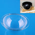 Ricrrover Clear Acrylic Flange - 3.15inch/80mm with 4 Holes, Indoor/Outdoor CCTV Dome Camera Cover