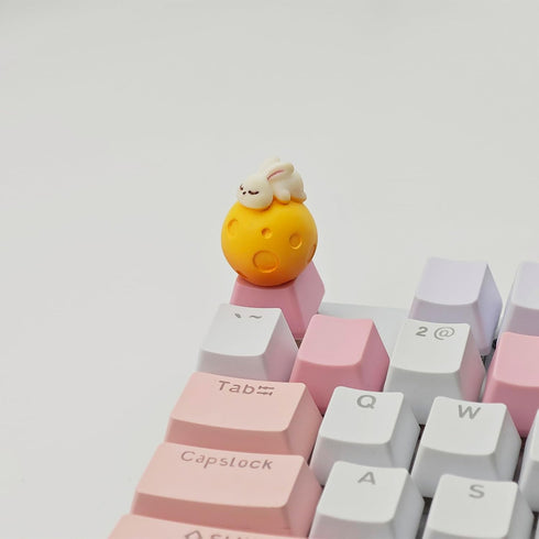 Cartoon Animal Keycaps DIY Custom Cute ESC Keycap Replacement for MX Switches Custom Gaming Mechanical Keyboard