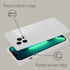 LSL White Soft TPU Bumper Case for iPhone 13 Pro Max, Anti-drop Anti-scratch Shock Absorption Slim Cover 6.7 Inch