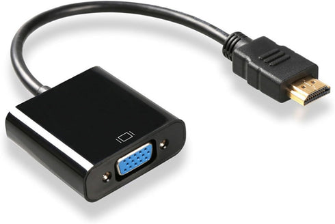 JINPIAOPIAO 1080P HDTV to VGA Cable Adapter HDTV Male to VGA Female Video Converter for PC Laptop Projector Monitor