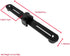 Walway 1/4 inches Straight Triple Head Bracket Tripod Mount for Screw DSLR Camera LED Light Flash Light Microphone