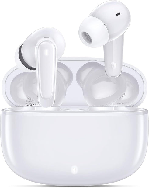 Wireless Earbuds, Bluetooth 5.2 Headphones for Google Pixel 8 8A 7 Pro 7A 6 A, Noise Canceling with Mic, Touch Control,