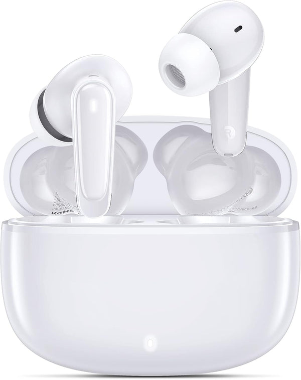 Wireless Earbuds, Bluetooth 5.2 Headphones for Google Pixel 8 8A 7 Pro 7A 6 A, Noise Canceling with Mic, Touch Control,