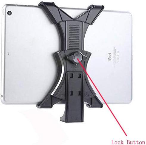 7-10" Tablet Tripod Mount Adapter Holder for iPad, Samsung Galaxy Tab, Microsoft Surface, Google Nexus