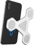 xcivi Magnetic Bracket for Monitor Side Mount, Laptop Duo Screen Mount & Smartphone Holder (Silver)