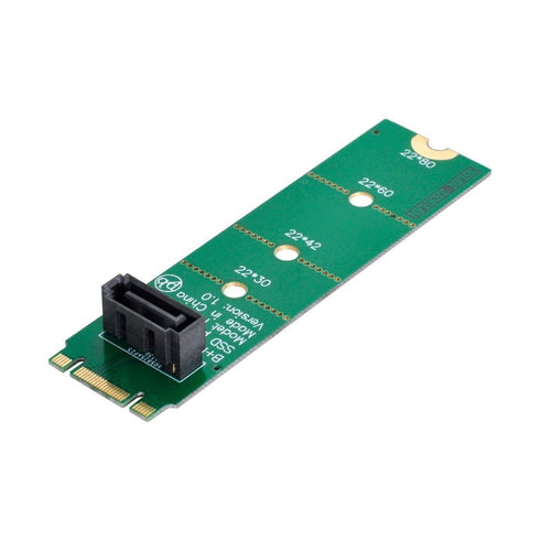 chenyang CY NGFF B/M-Key M.2 to Vertical SATA 7 Pin Hard Disk Drive SSD PCBA Extension Adapter for Motherboard