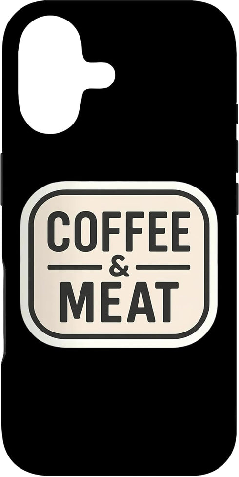 Coffee And Meat Carnivore Paleo Keto Diet Merch Coffee and Meat Carnivore Paleo Keto Diet Ketogenic Low Carb Case for