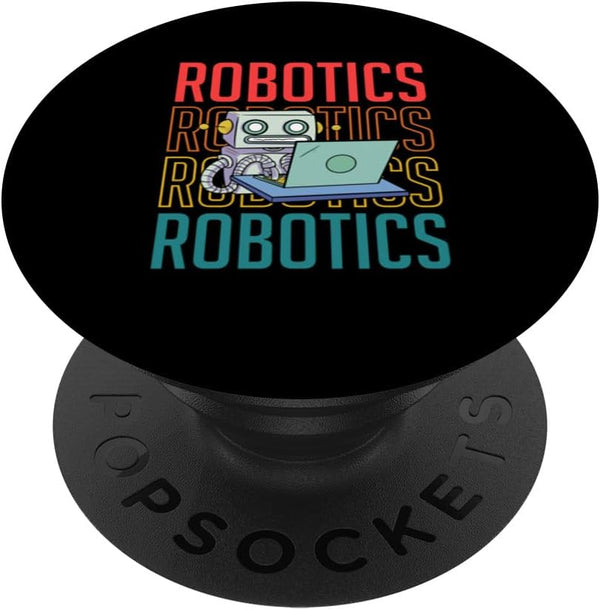 Cute Robotics Vintage PopSockets Standard PopGrip | Droid Builder Retro