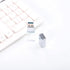 Laak 8GB 3.0 New Crystal Transparent Rectangle Genuine USB Flash Drive Wedding Gift Pendrive,Silver