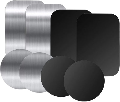 Pau1Hami1ton Adhesive Thin Metal Plates(Compatible with Magnetic Mounts),4 Piece Metal Plates for Phone