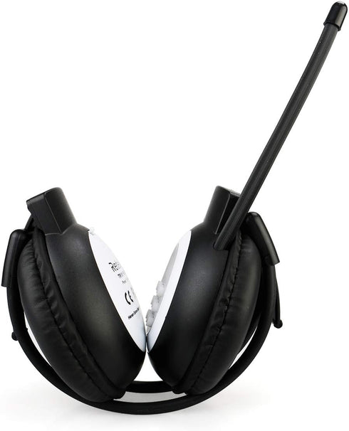 Retekess TR101 Digital Wireless FM Radio Headphones for Mowing, Walking, Riding - AA Battery Powered (Pack of 1)