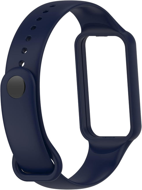 Chofit Bands for Amazfit Band 7, Soft TPU Sport Strap, Replacement Wristband for Women Men, 6-Pack