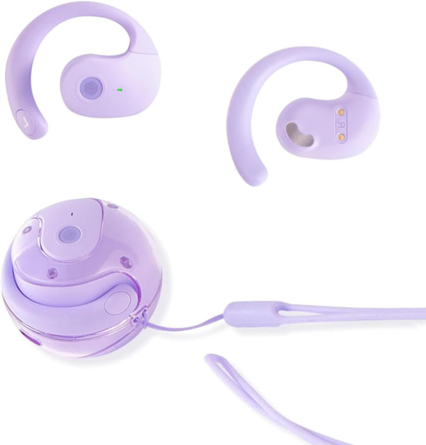 Ows Hanging Earphones, Bluetooth 5.4 Air Conduction Wireless Earphone, IPX5 Waterproof Sports Earphones