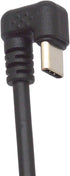 U Shaped Type C to Micro USB Cable, 180 Degree Angle USB-C Male to Micro USB Female Adapter for Charge and Sync (25cm)