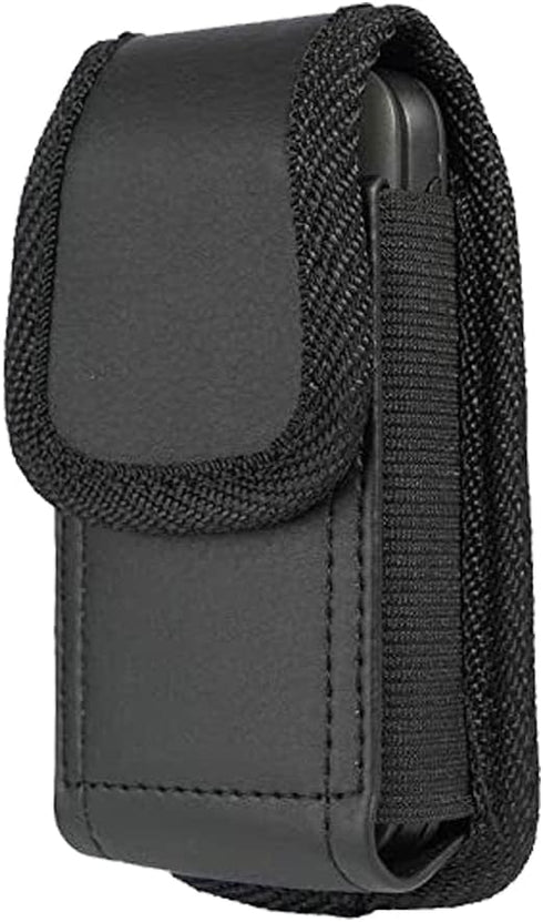 Ranyi MP3 B27 A02XT A19 G3 G1 M4S MP3 Player Holster Case, Elastic Vegan Leather Wallet Holster with Belt Loop Clip