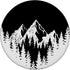 Wildlife Mountain Outdoor Camping PopSockets Standard PopGrip