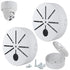 2 Pack Universal Camera Junction Box, Outdoor Bullet Security Camera Mount Box, Bracket Hide Cable, Base Junction Box