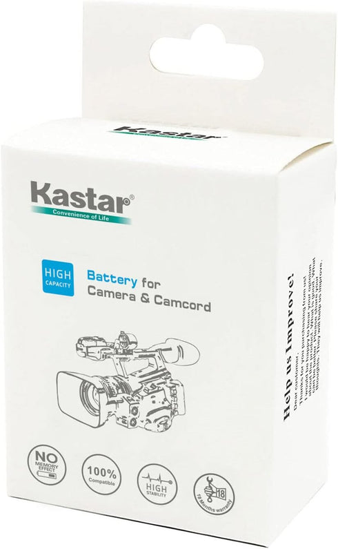 Kastar 2-Pack BP-950G Pro Battery and USB Charger Compatible with Canon XF205, XF300, RED Komodo