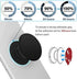 8pcs 3M Sticky Adhesive Replacement Pads, VIIMAKE 1.38 inches Round Double-Sided Adhesive Pads for Phone Grip