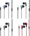 4 Pack Wired Earbuds - 3.5MM Stereo Earphones, In-Ear Headphones, 1M Braided Cord for MP3, CD Player, Laptop, Tablet.