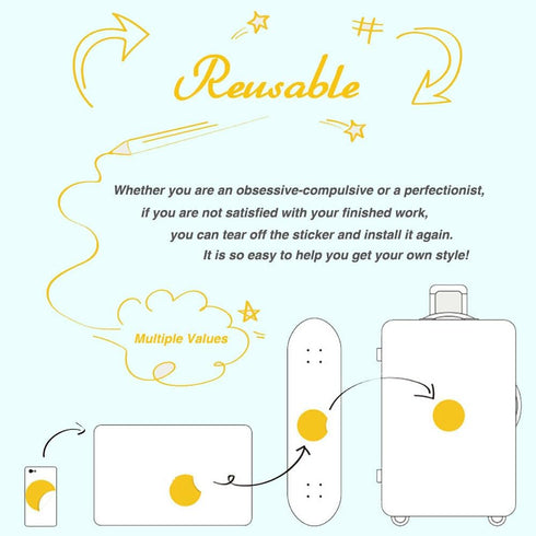 Ratgoo 50 Pack Pcs Bright Sunflower Stickers Cheerful Yellow Flowers Waterproof Vinyl Decal Stickers for Water Bottles