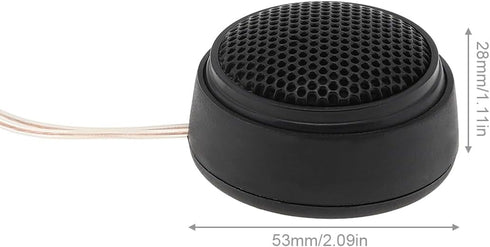 Car Tweeters, 2pcs Universal 1000W Car Speaker Dome Tweeter Sound Vehicle Auto Music Stereo Modified Loud Speakers