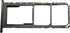 a02S Dual SIM Card Holder Replacement Tray for Samsung Galaxy A02S a025 2021 6.5 Inches -Black