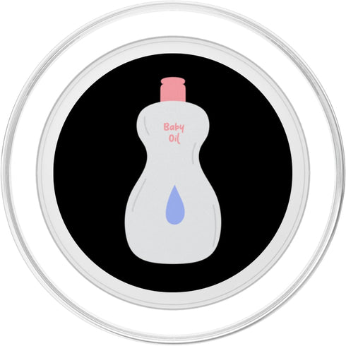 Last Minute Halloween Costume Baby oil Pretend I'm A Baby Oil Bottle Lazy Costume Funny Halloween PopSockets PopGrip