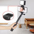 Reflex Camera 1/4 Phone Holder with Cold Shoe Mount Adjustable Smartphone Clamp with Tripod Thread, Compatible