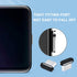 USB C Dust Plug Cover for Phone USB Type C Charging Port, Anti Dust Protection Kit